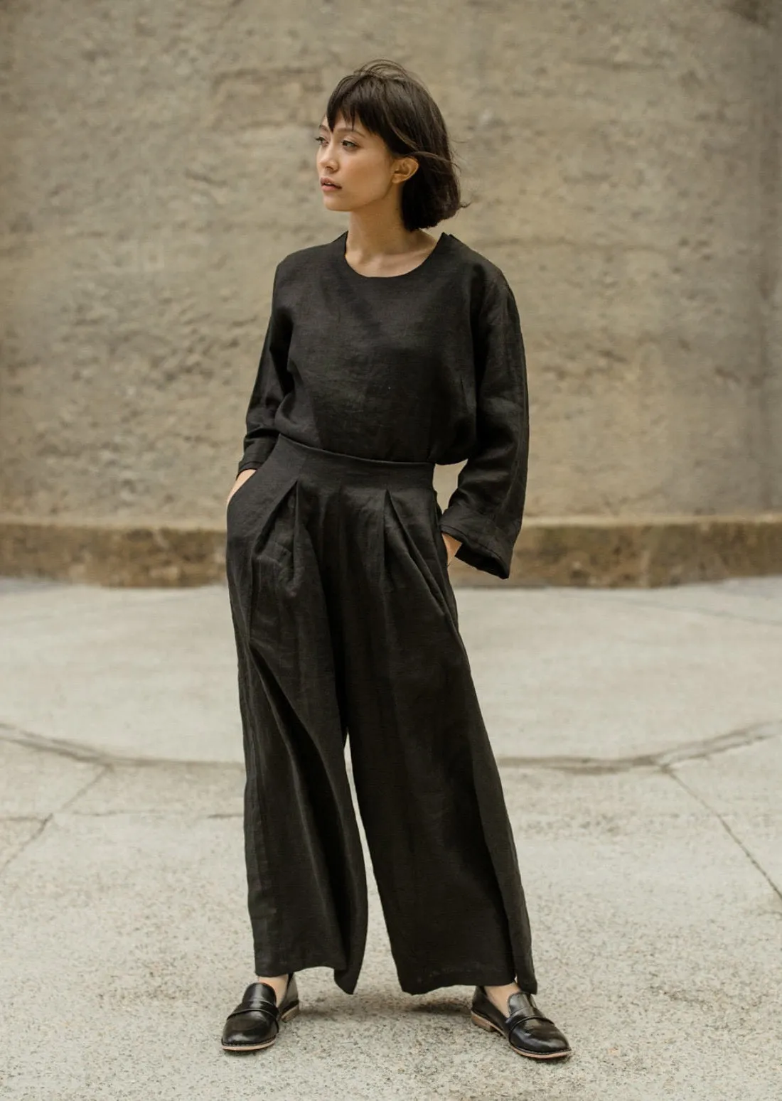 LINEN CULOTTES