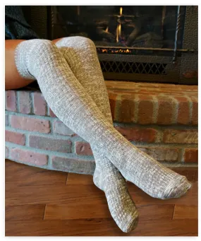 Luxe Legs™ Heathered Thigh-Highs