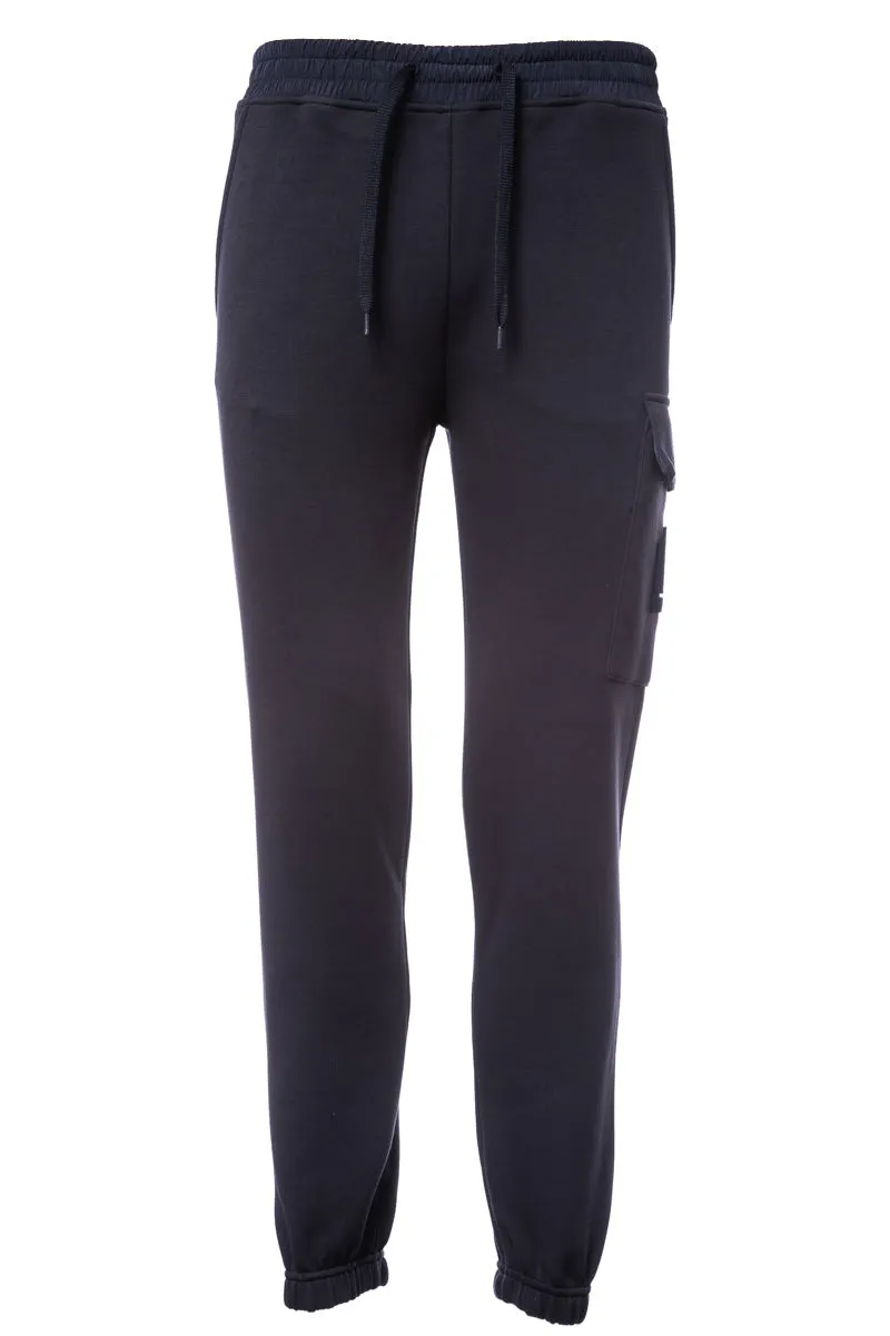 Mackage Marvin-V Sweat Pant in Navy