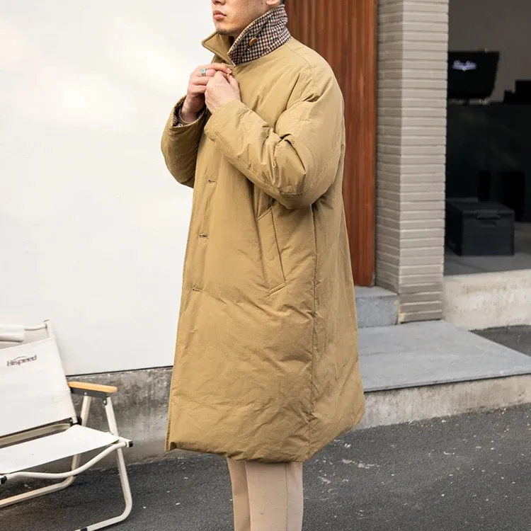 Men's Mid-length Down Coat