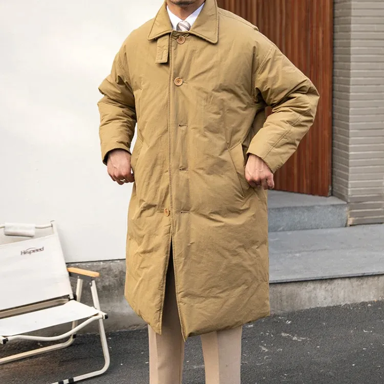 Men's Mid-length Down Coat