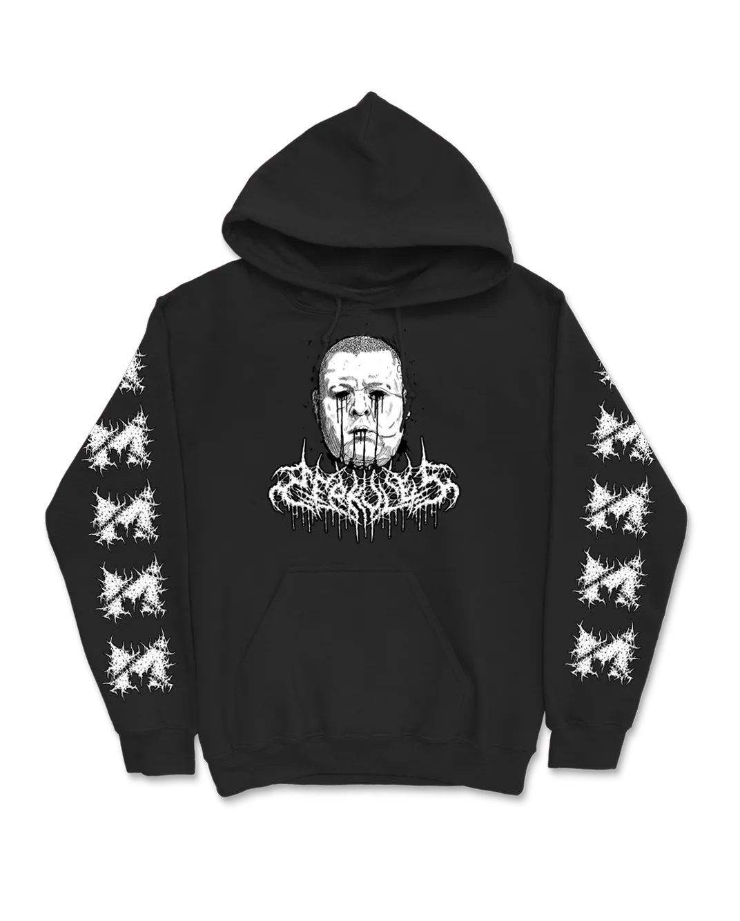 Merk Face Pullover Hoodie