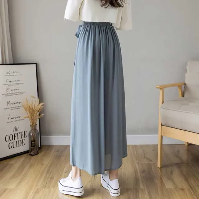 Modern Blue Hakama Pants