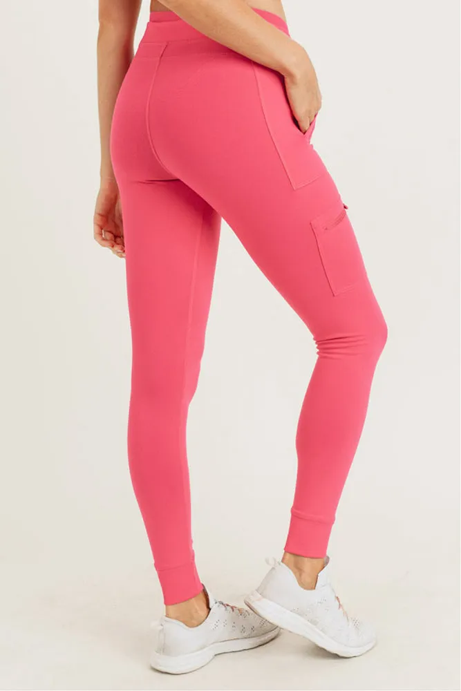 Mono B Skinny Cargo Hybrid Full Leggings