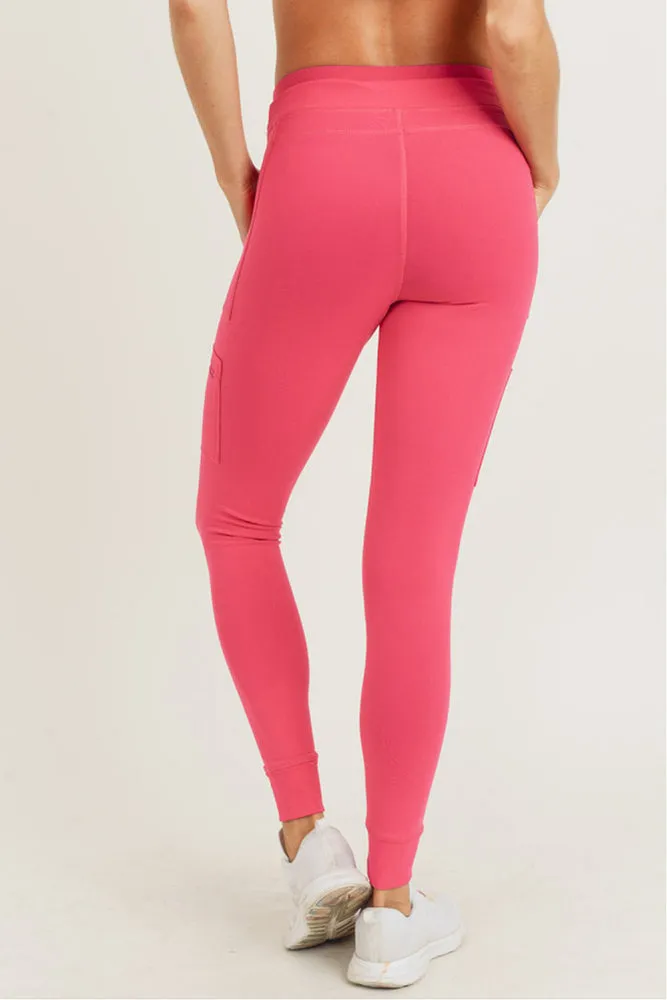 Mono B Skinny Cargo Hybrid Full Leggings