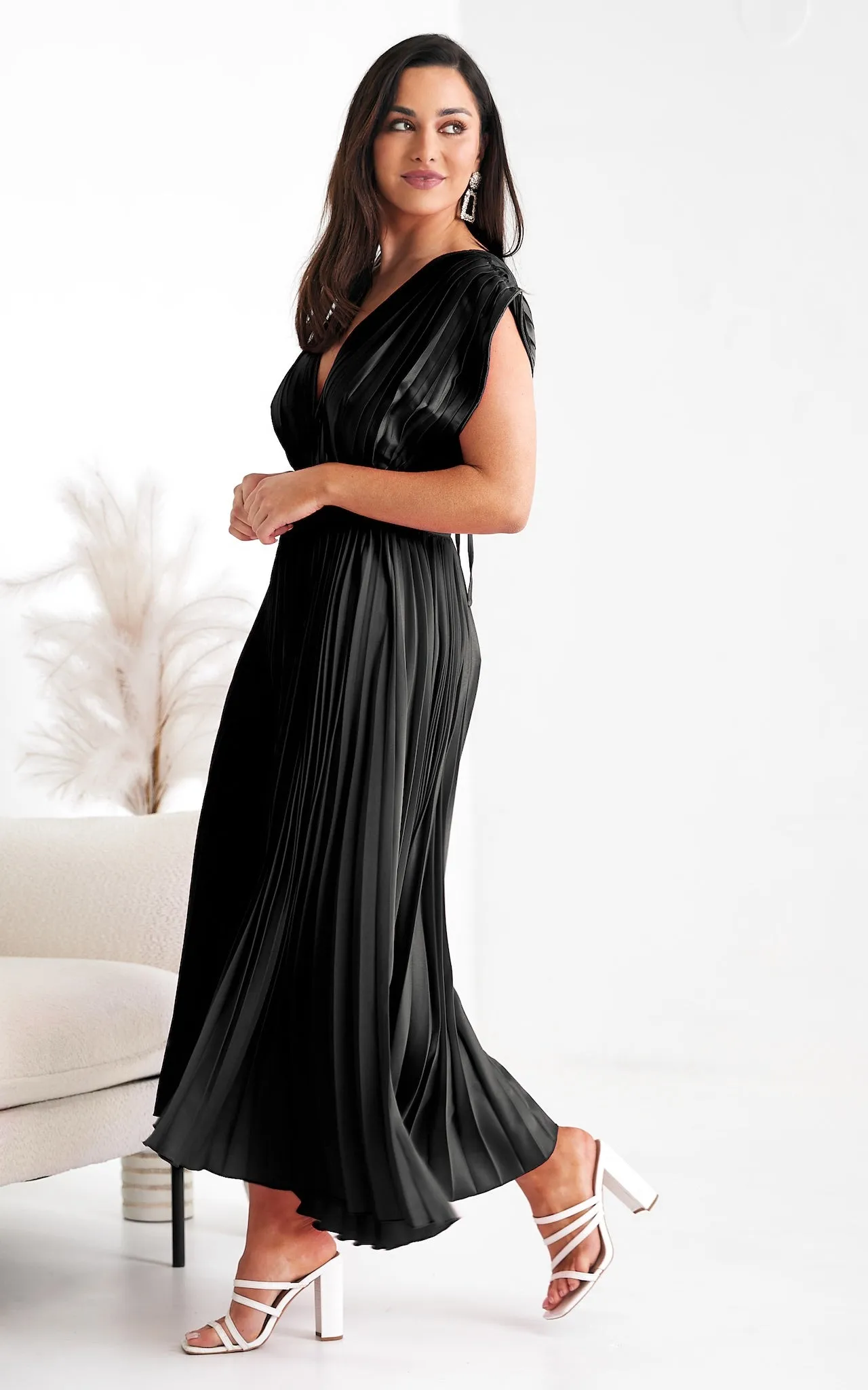 Naomi Maxi Dress - Black