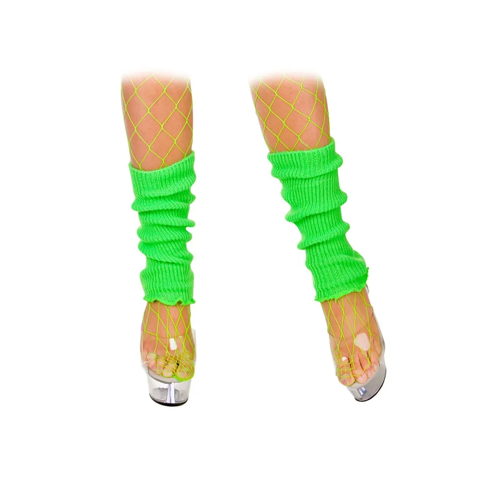 Neon Green Leg Warmers