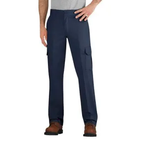 NEW - Dickies Men's FLEX Slim Fit Straight Leg Cargo Pants - Dark Navy 36x34