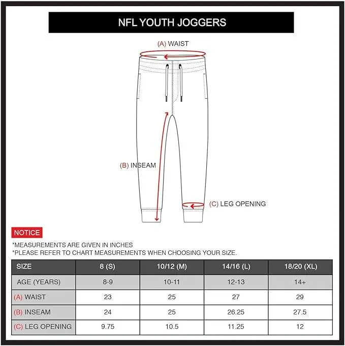 NFL Official Youth Super Soft Supreme Jogger Sweatpants|New York Jets