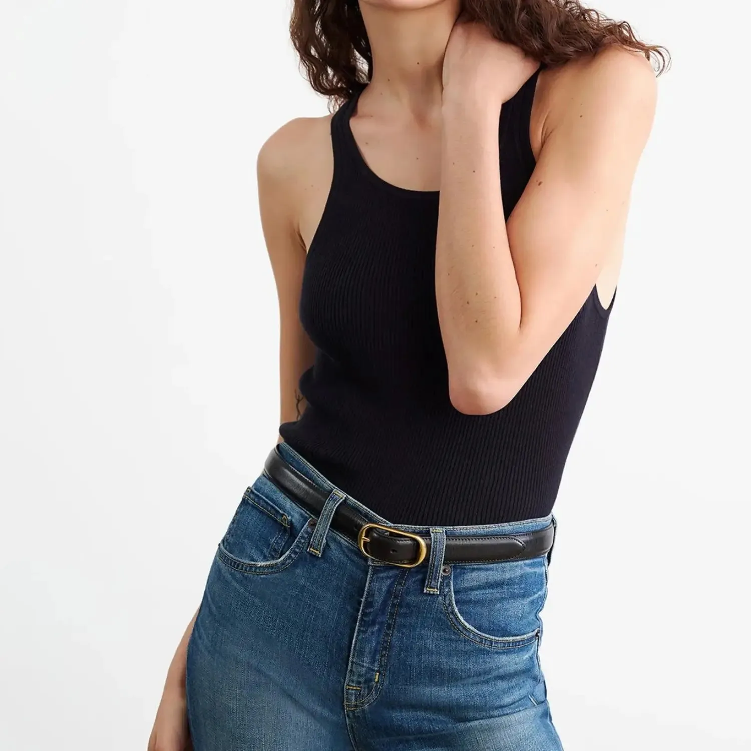 Nili Lotan - Lottie Knit Tank in Dark Navy