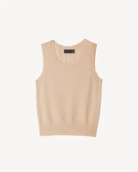 Nili Lotan - May Sweater Tank in Taupe