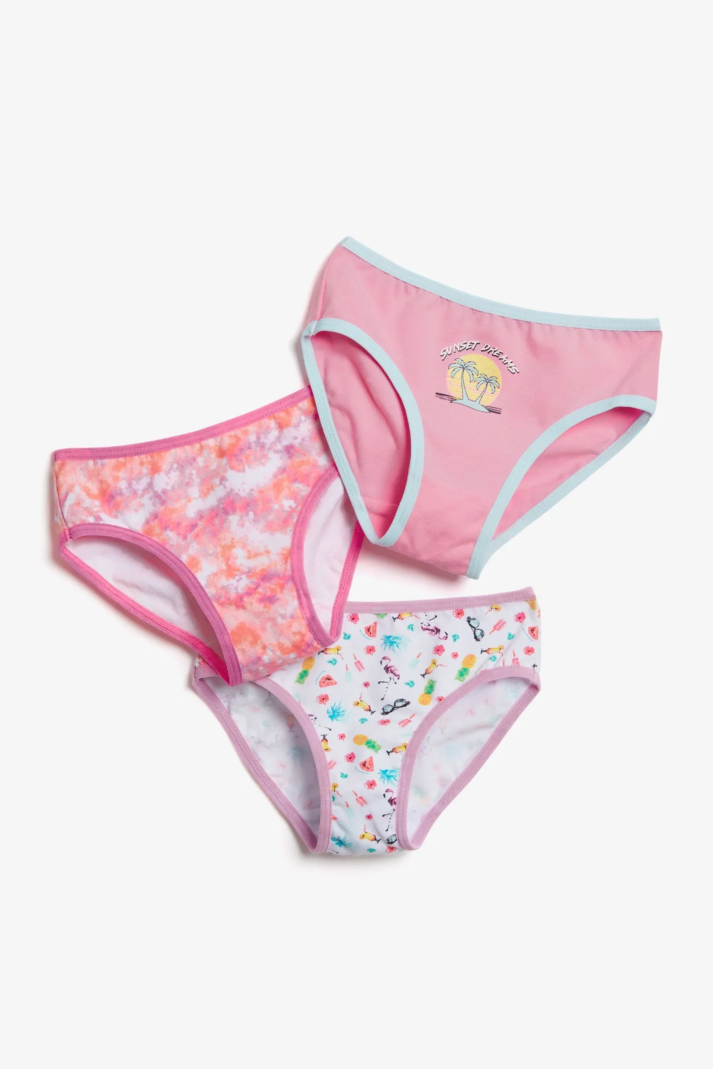 Paquet de 3 culottes bikini - Enfant fille