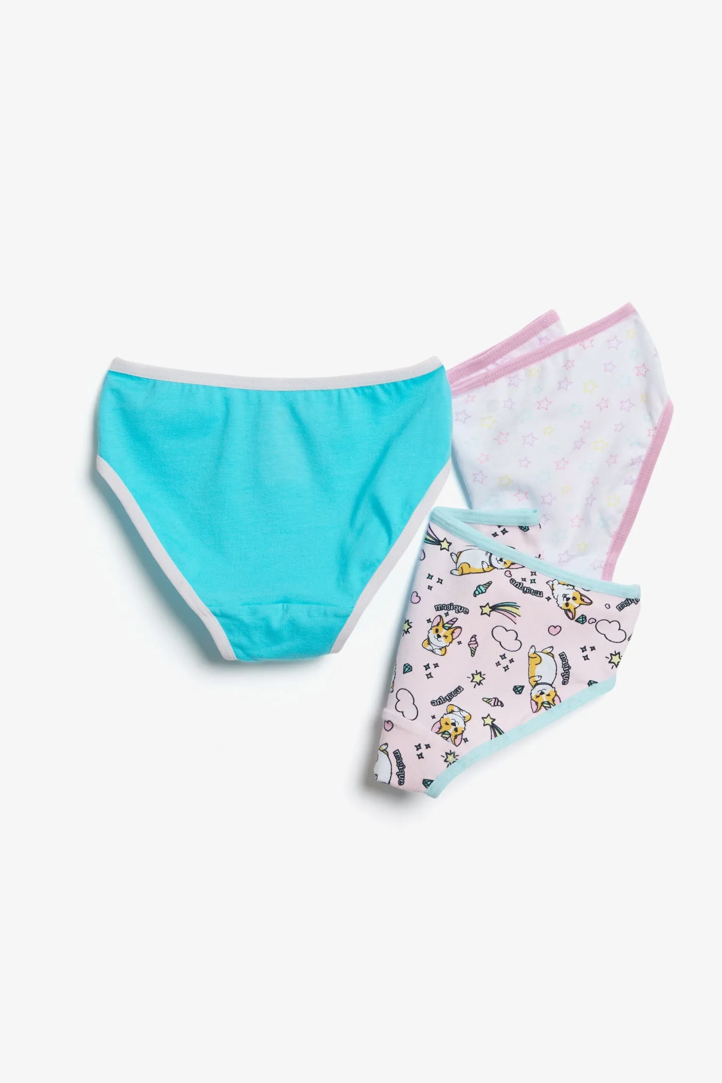 Paquet de 3 culottes bikini - Enfant fille