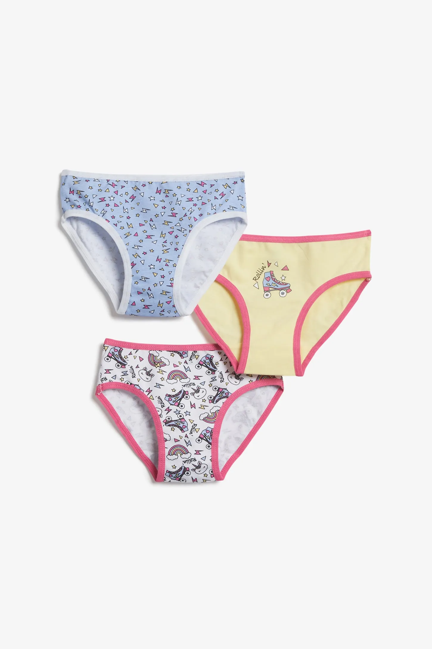 Paquet de 3 culottes bikini - Enfant fille