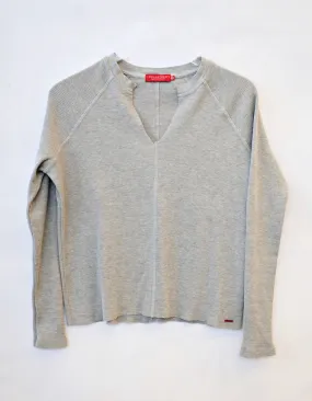 Philanthropy - Dree Pullover Top Heather Grey