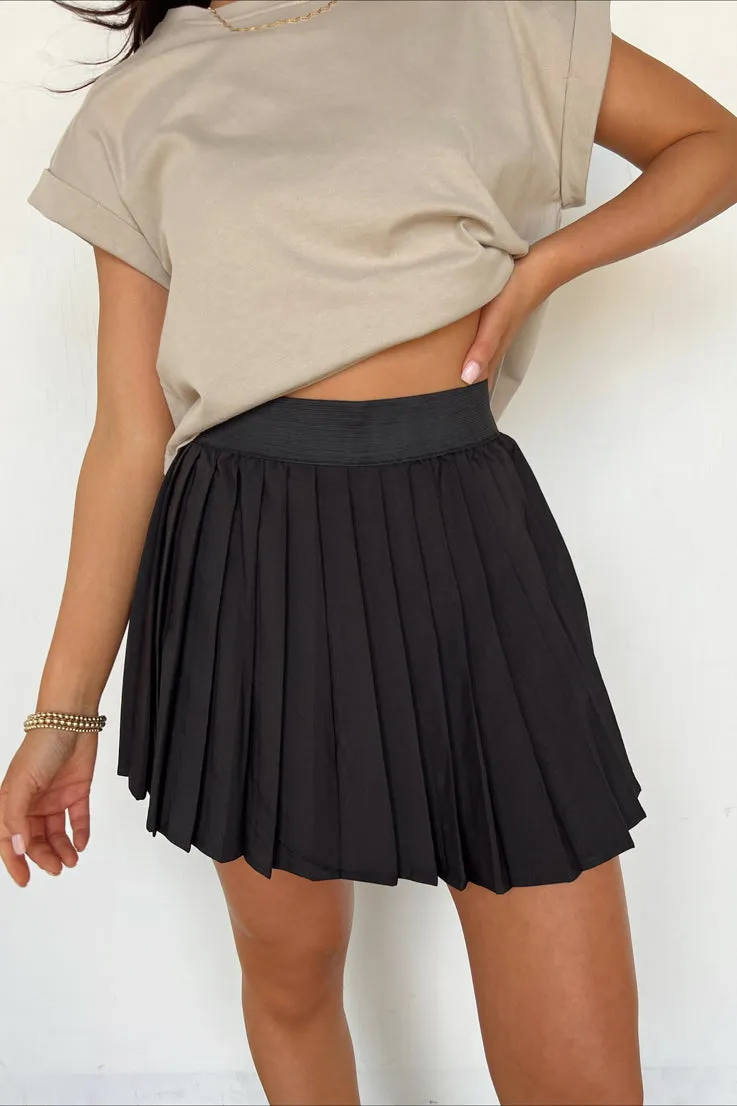 Pleats Don't Go Skirt