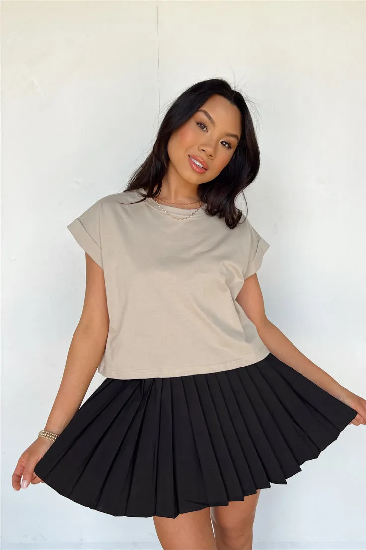 Pleats Don't Go Skirt