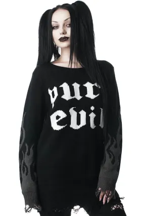 Purr Evil Knit Sweater