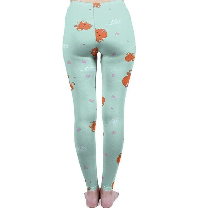 Regular Leggings (8-12 UK Size) - Octocorn