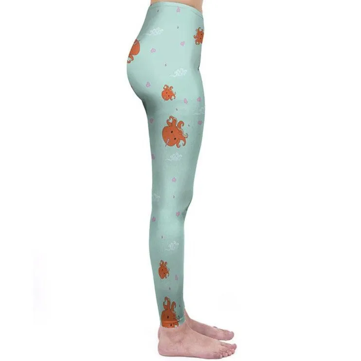 Regular Leggings (8-12 UK Size) - Octocorn