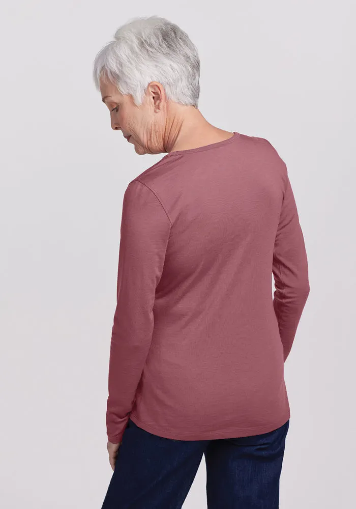 Remi Long Sleeve T-Shirt - Wild Ginger