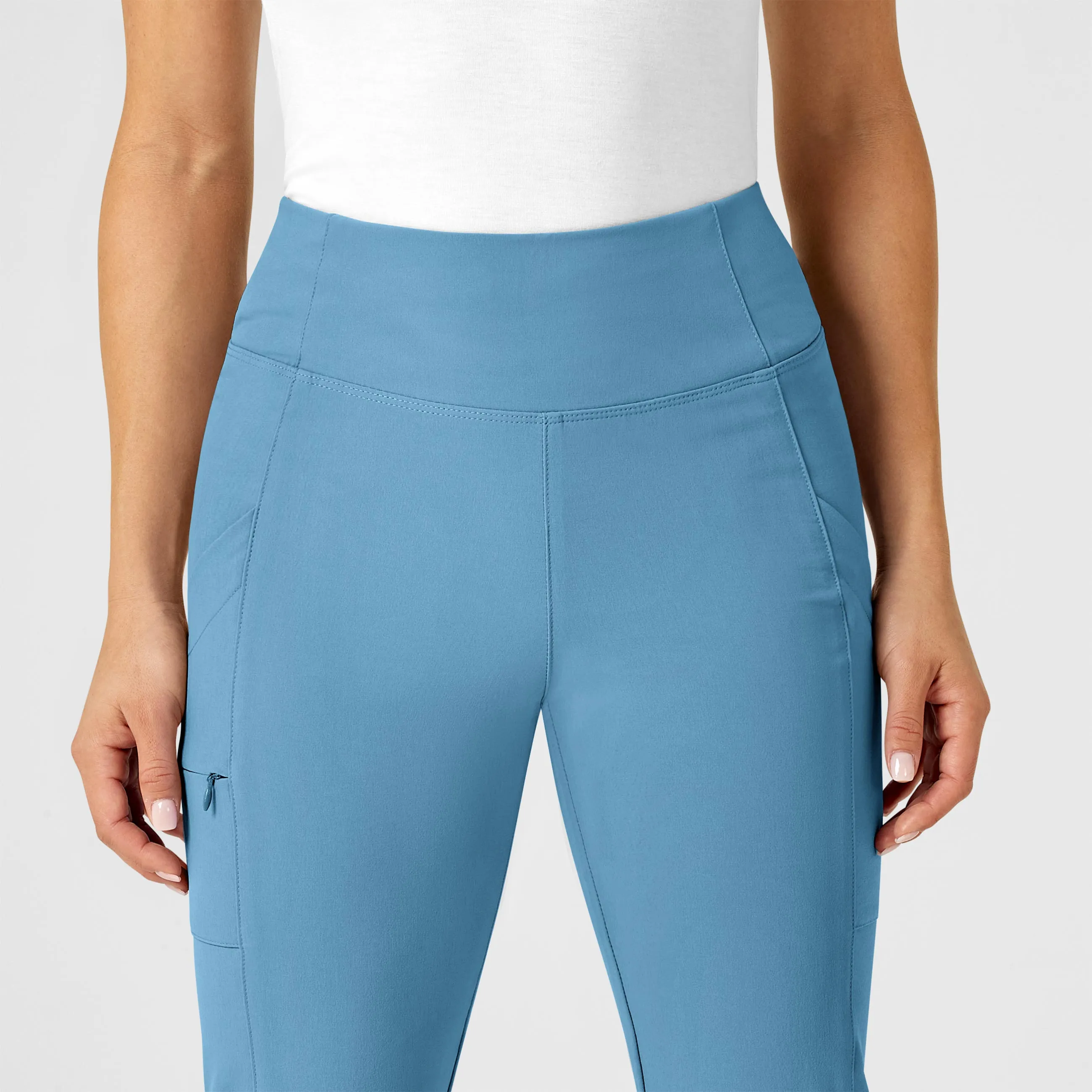 RENEW Women's High Waist Power Pant - Bay Blue