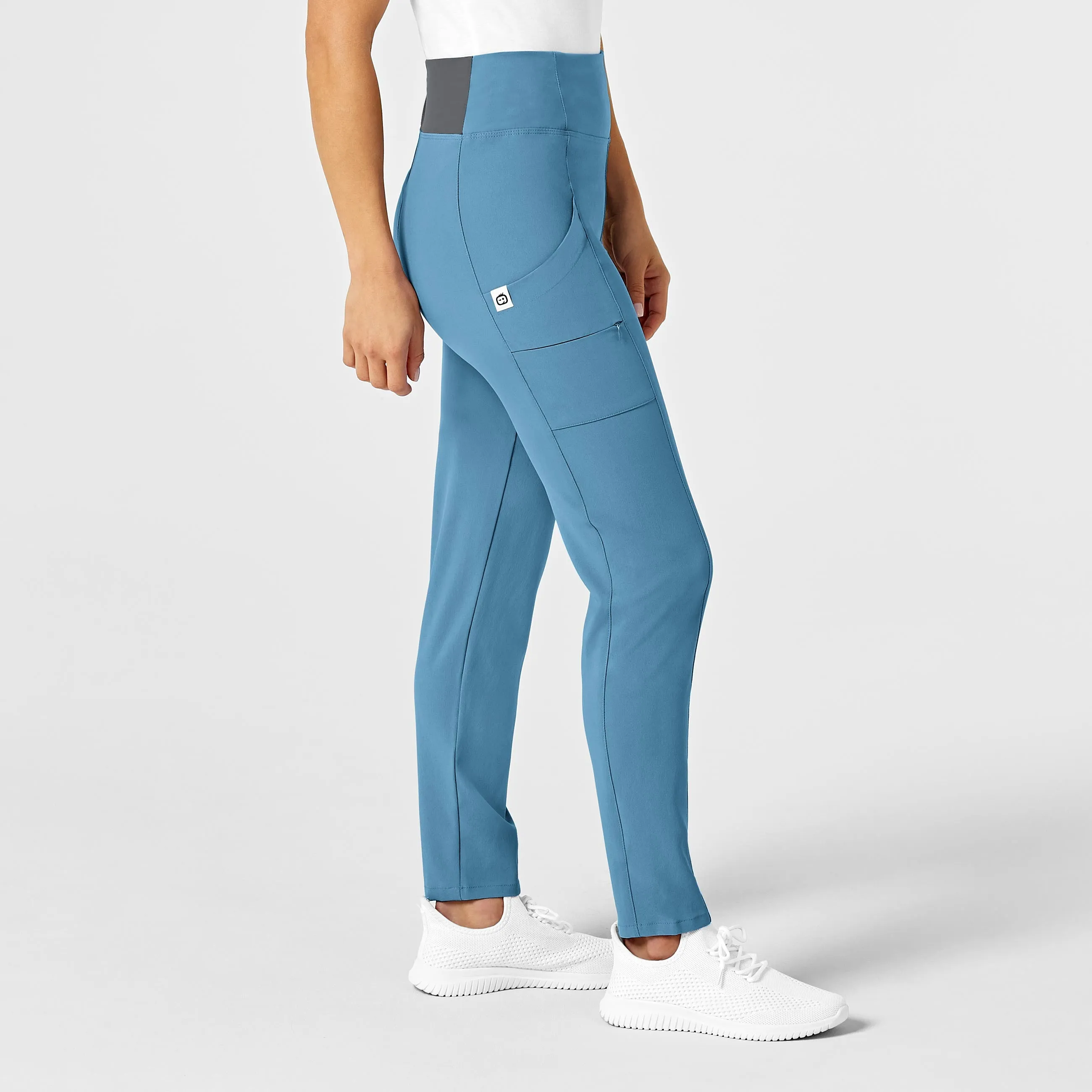 RENEW Women's High Waist Power Pant - Bay Blue