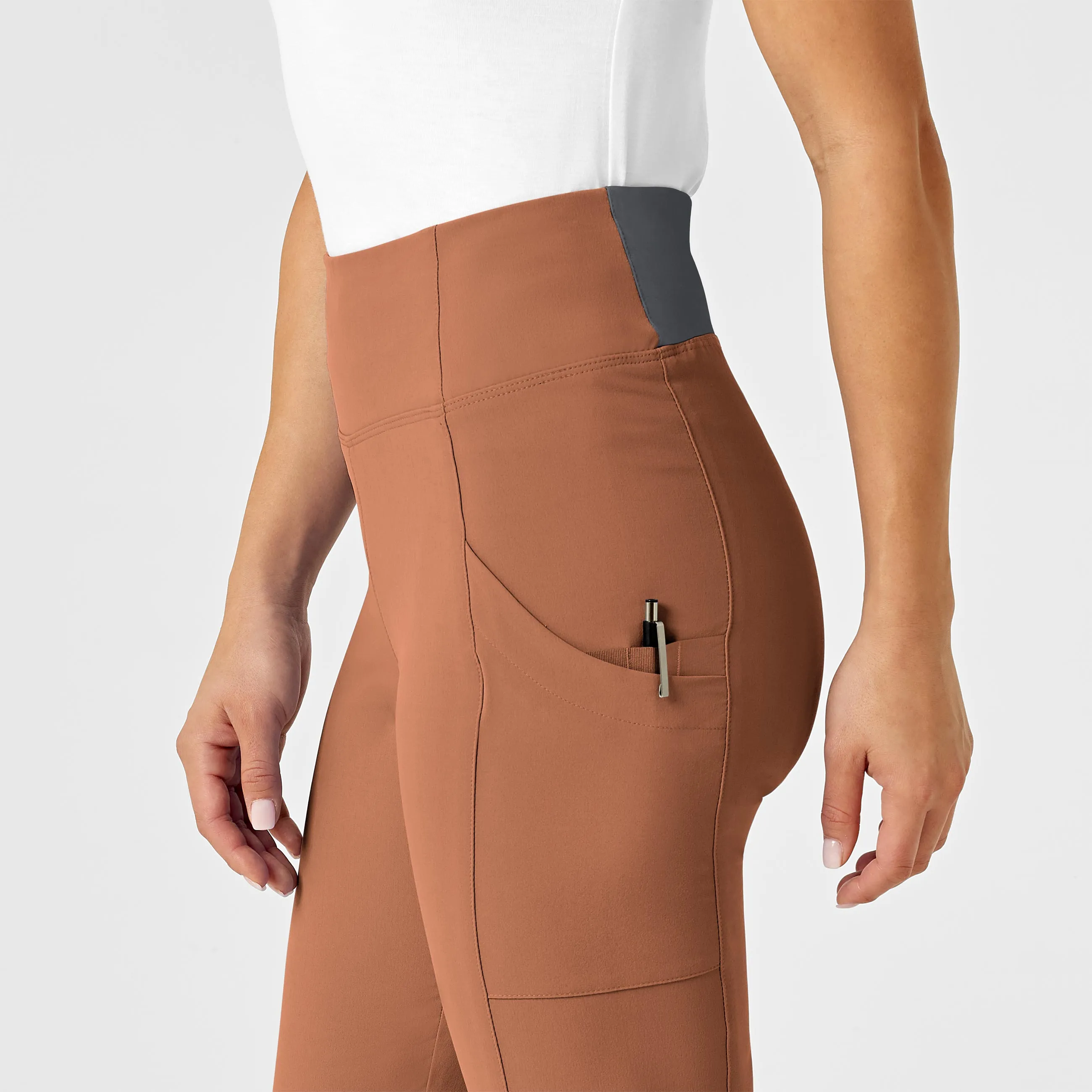 RENEW Women's High Waist Power Pant - Clay