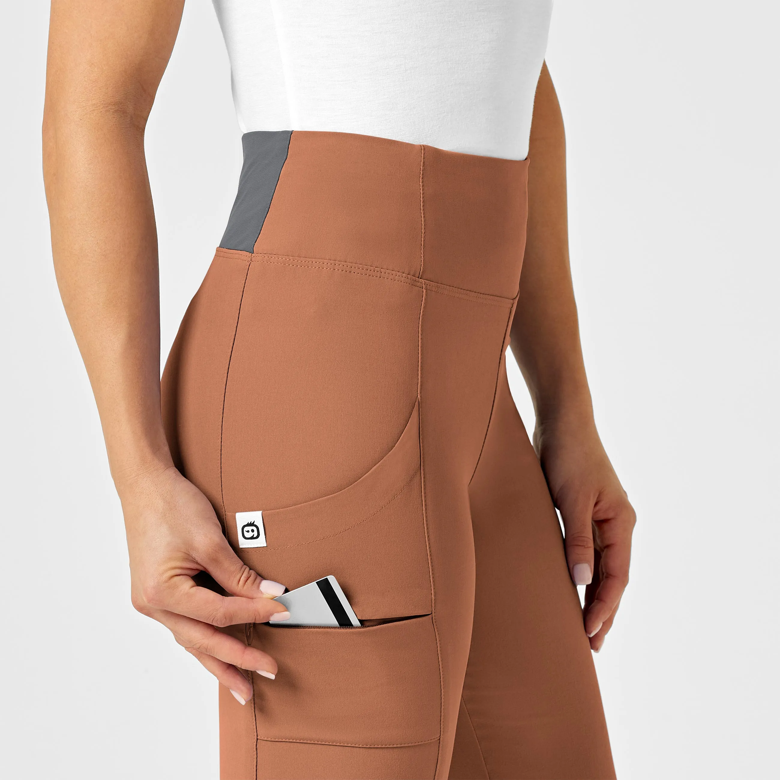 RENEW Women's High Waist Power Pant - Clay