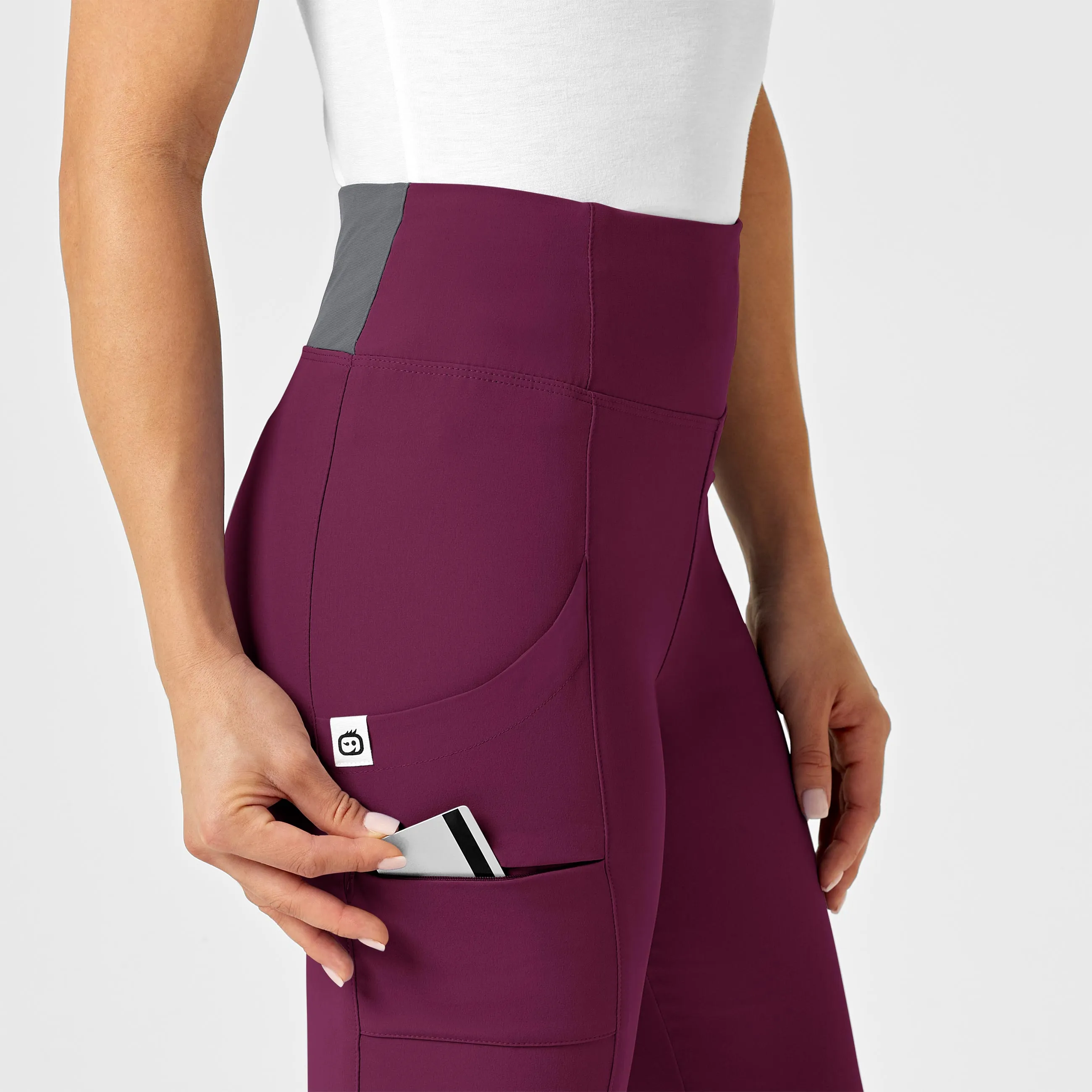 RENEW Women's High Waist Power Pant - Wine