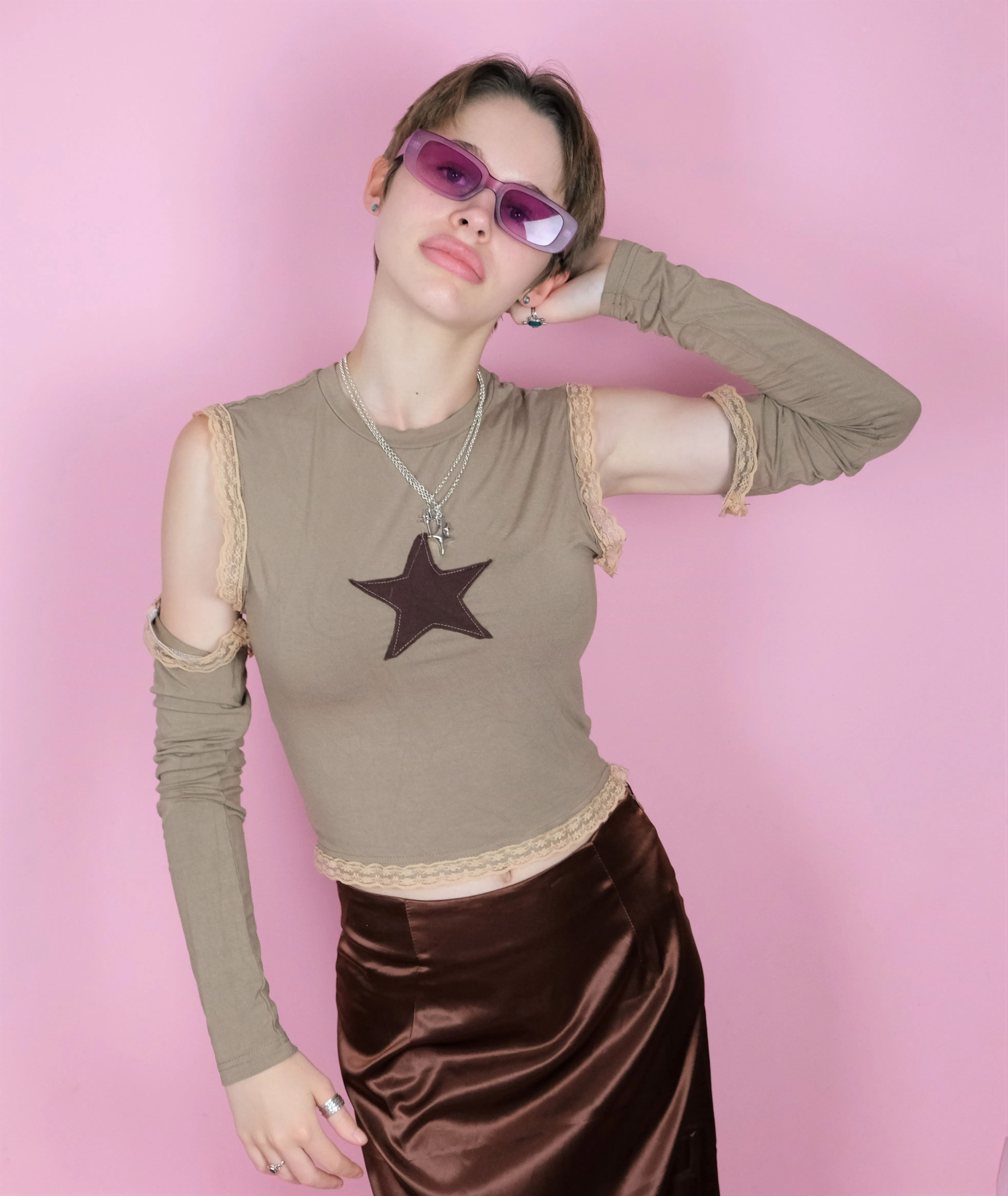 Reworked star top and sleeves - 8-10