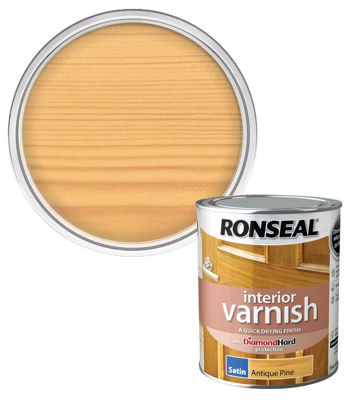 Ronseal Diamond Hard Interior Wood Varnish