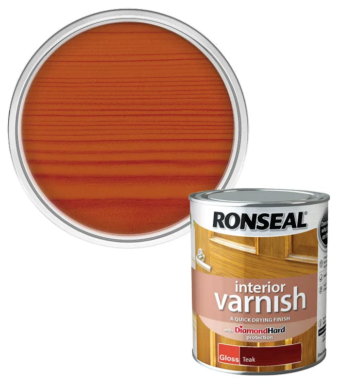 Ronseal Diamond Hard Interior Wood Varnish