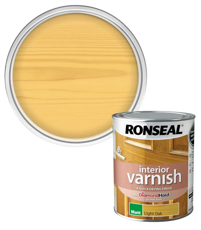 Ronseal Diamond Hard Interior Wood Varnish