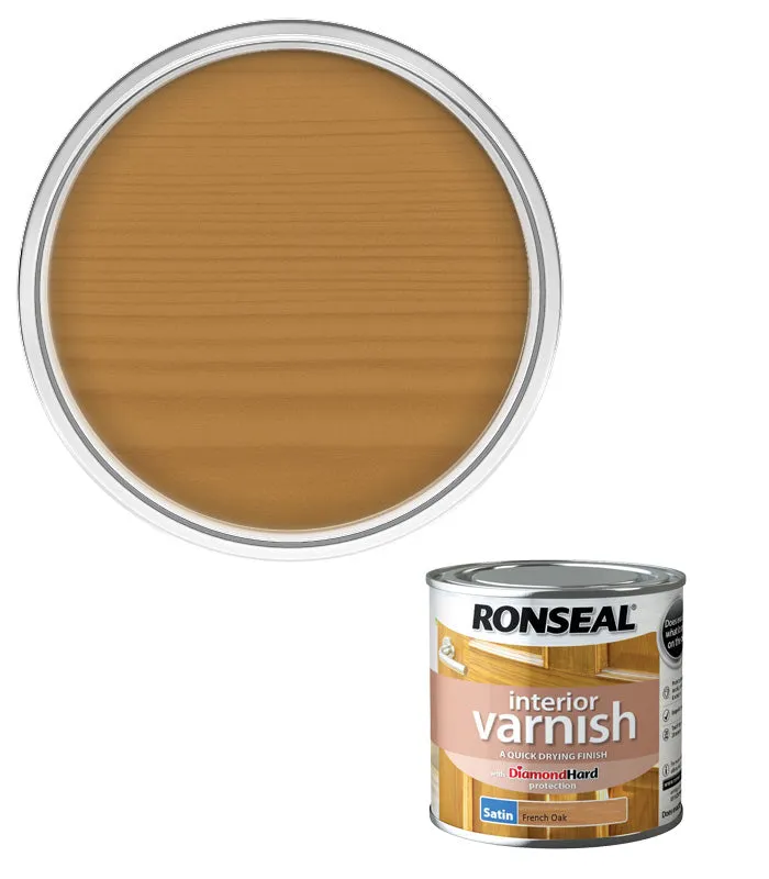 Ronseal Diamond Hard Interior Wood Varnish