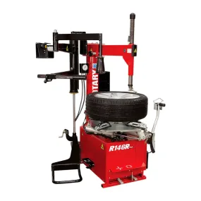 Rotary R146RP Super Swing Arm Tire Changer w/ Helper Arm, Wheel Lift, 19.5" Tires