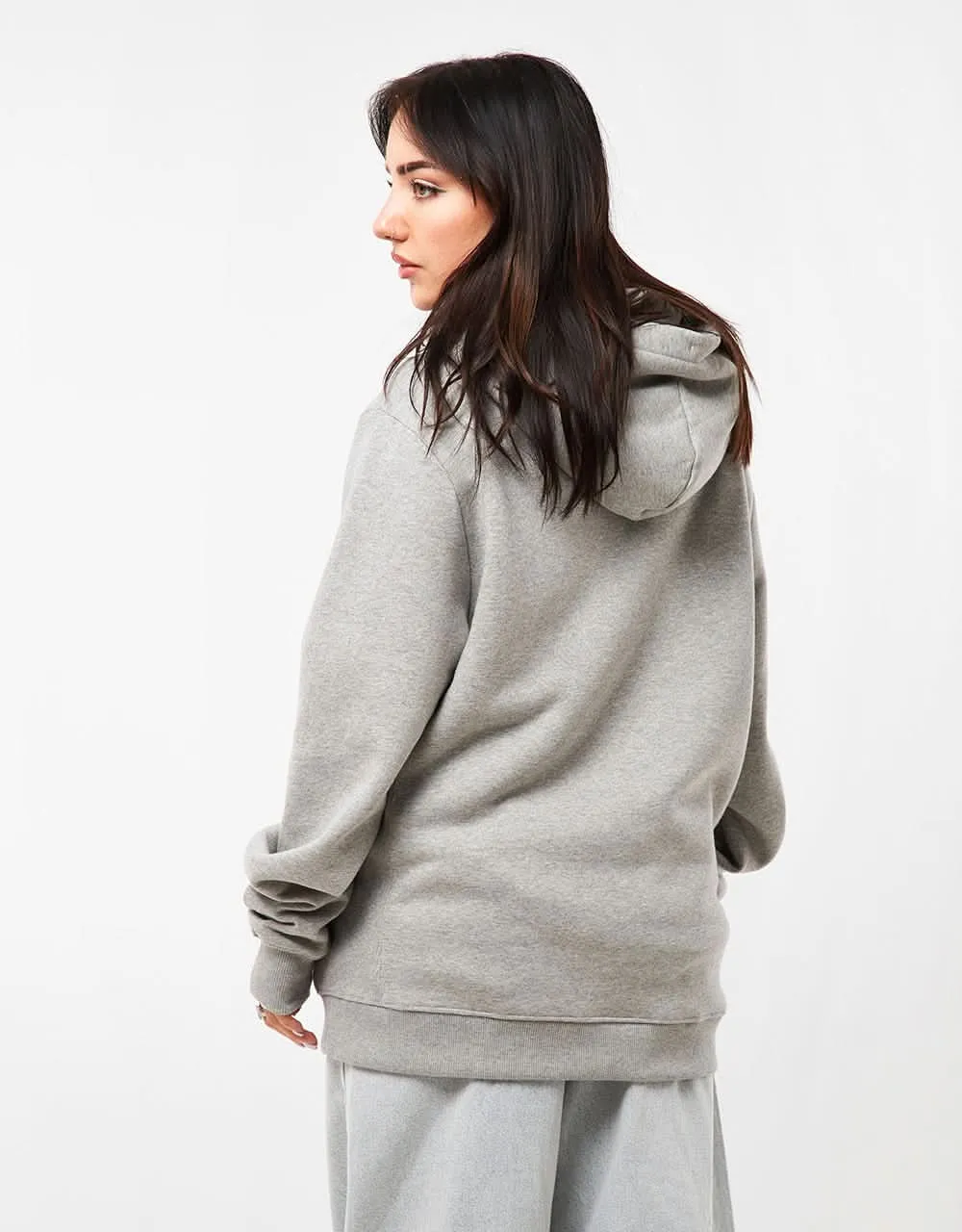 Route One Organic Premium Pullover Hoodie - Heather Grey