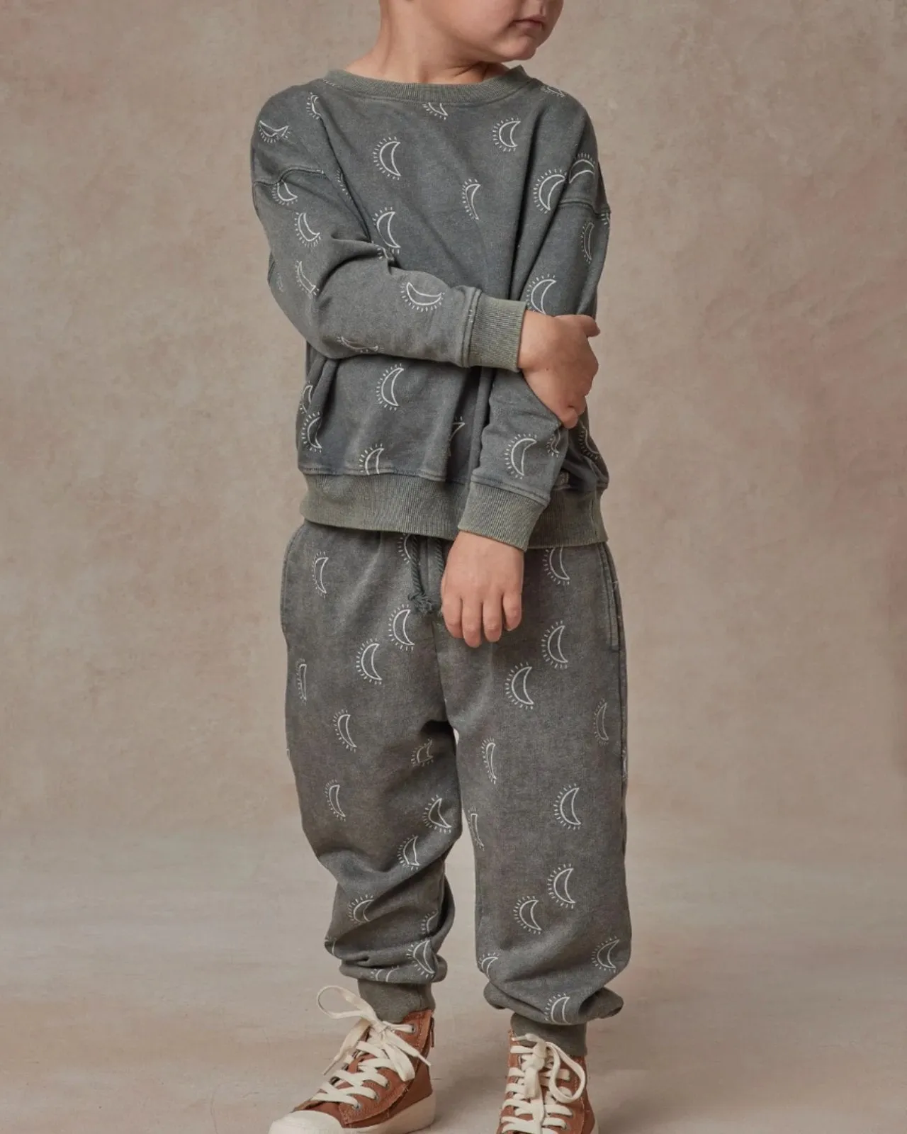 Rylee   Cru Baby to Youth Moons Jogger Sweatpants