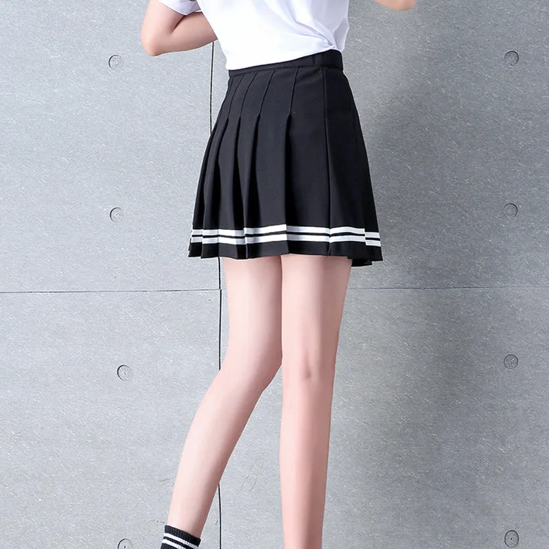 School Uniform Pleated Skirt (4 Colors)