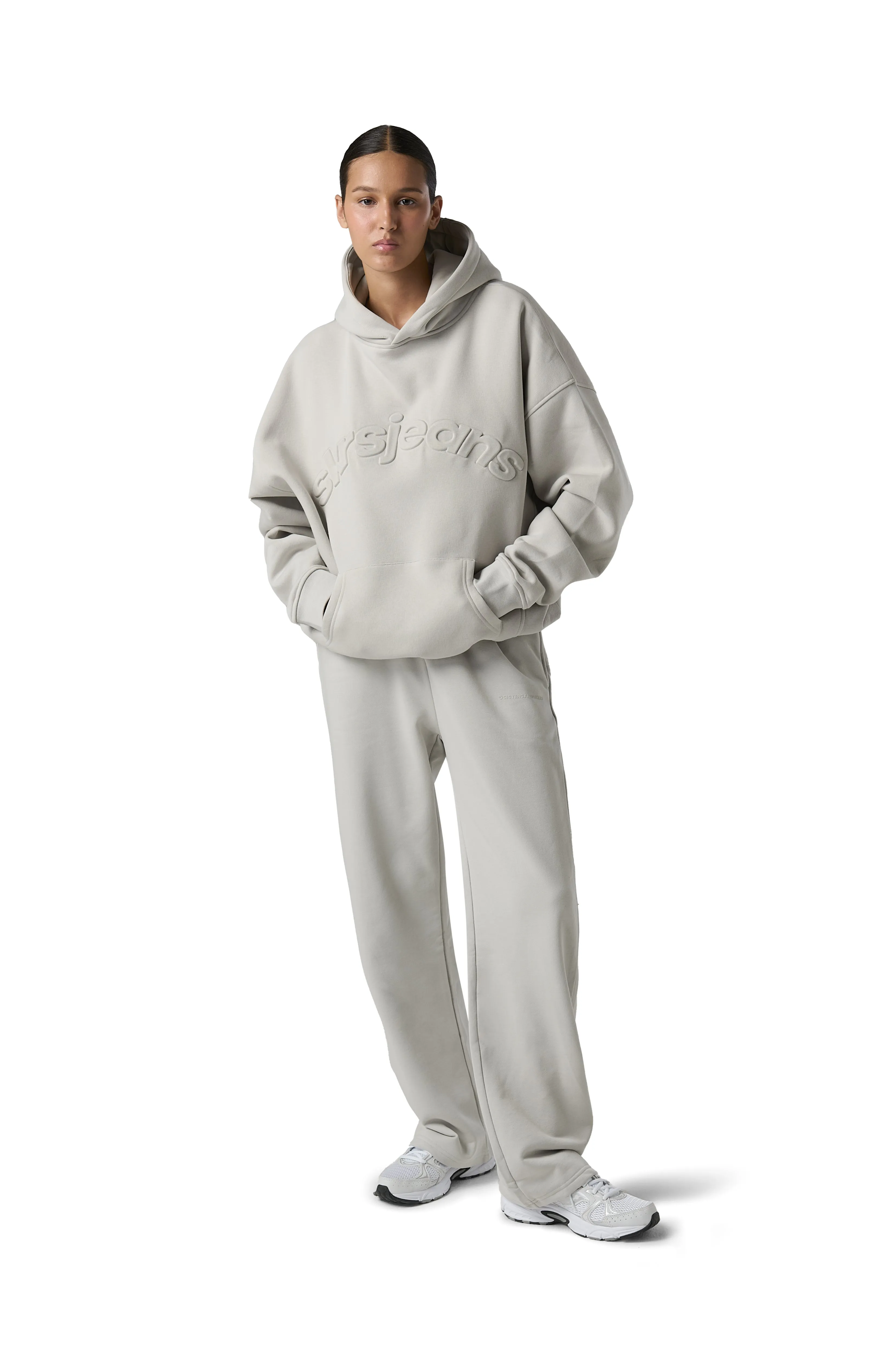 Series Wide Leg Sweatpants in Foam