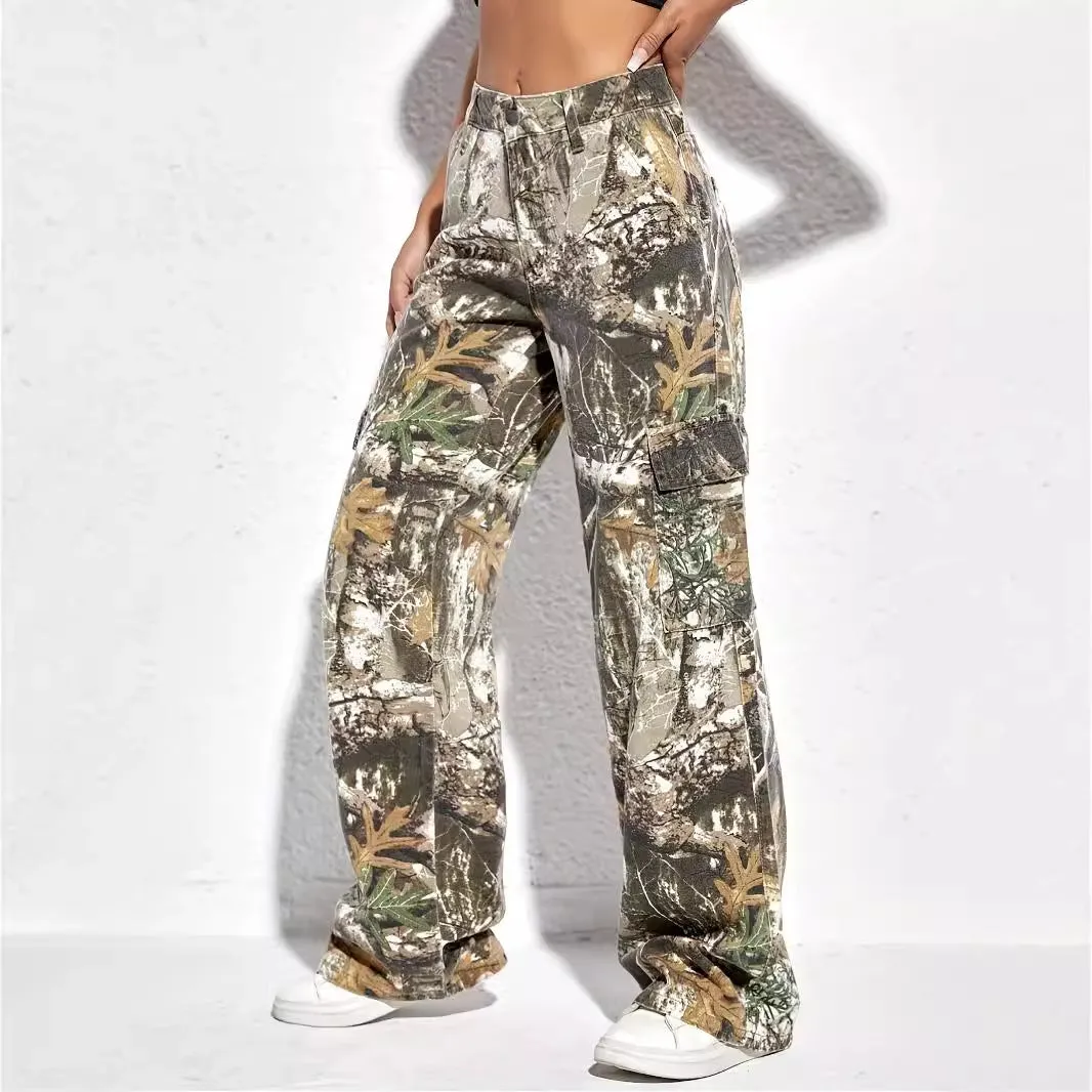 SheCurve® Women's camouflage overalls