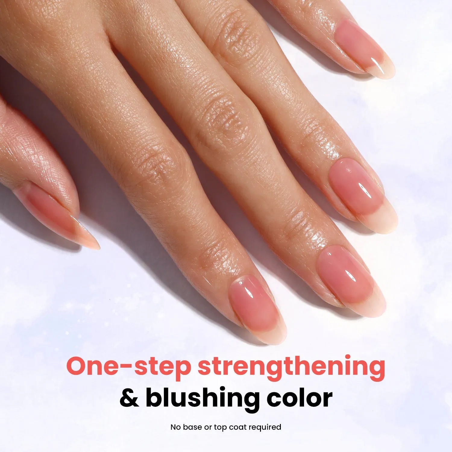 Sheer Strength Nail Blush - Poppy | Nail Polish - Clean Beauty