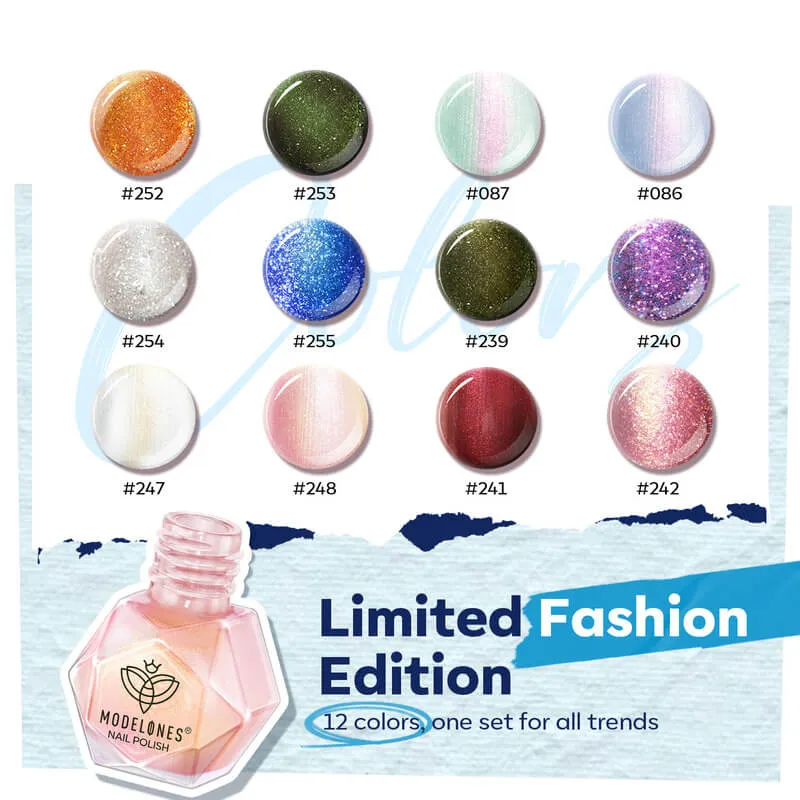 Shine Your Way - 12 Colors Nail Polish Set 5ml