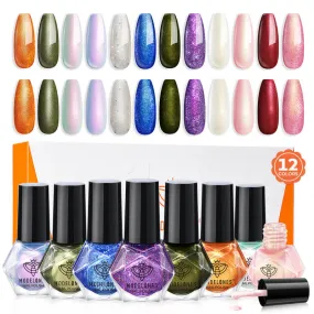 Shine Your Way - 12 Colors Nail Polish Set 5ml