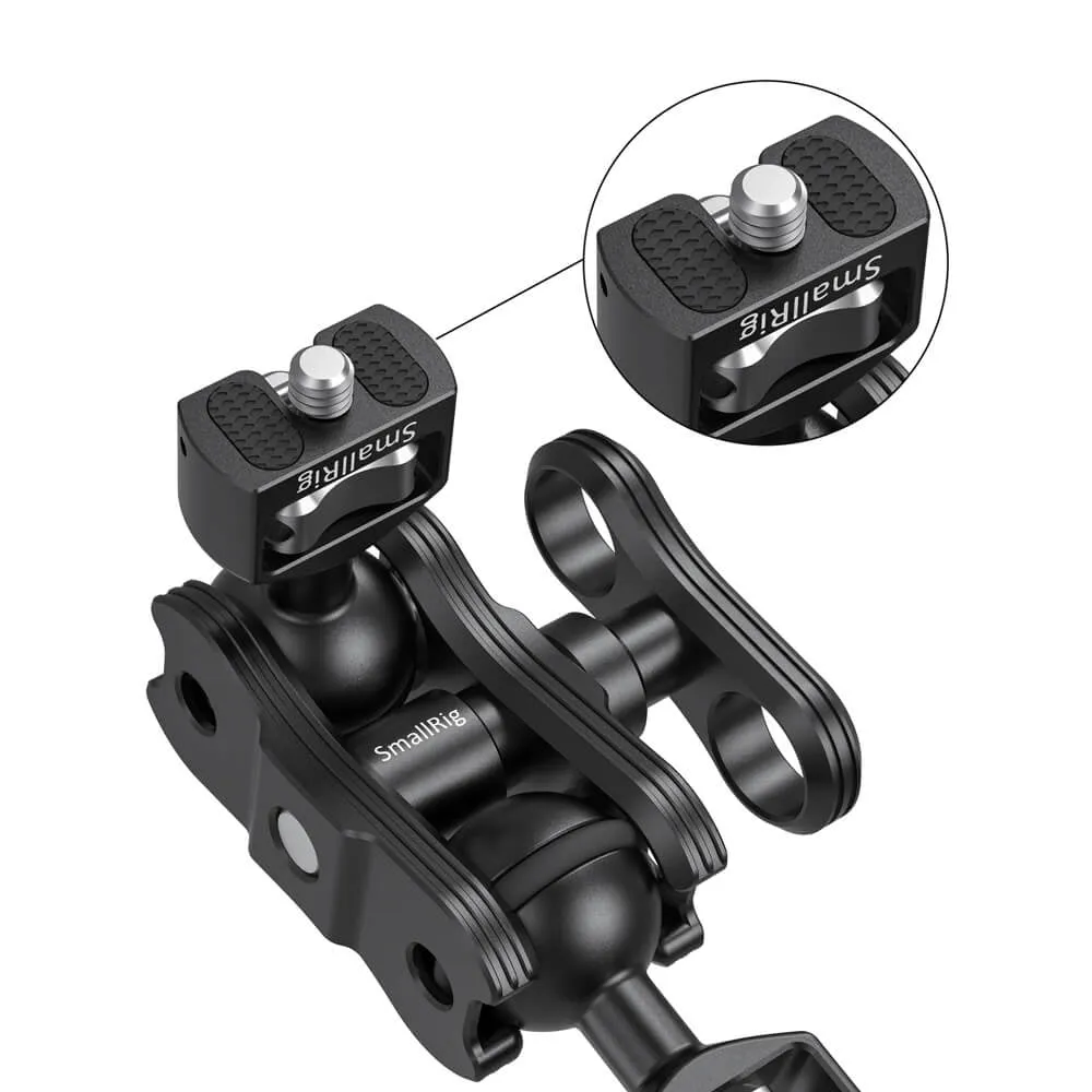 SmallRig Articulating Arm with Double Ballheads( 1/4" Screw) 2070B