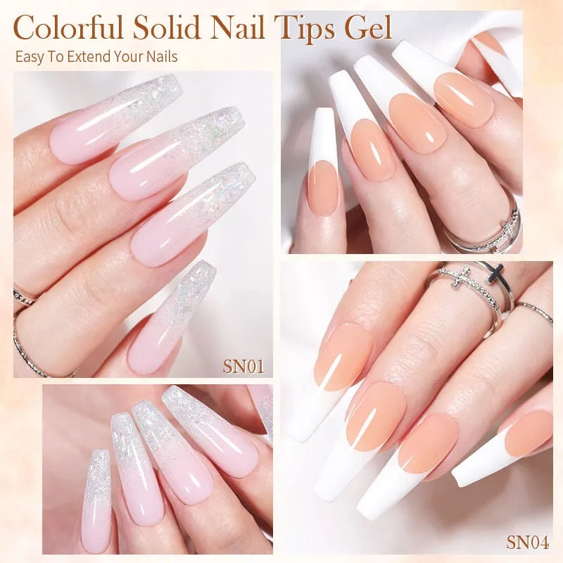 Solid Nail Tips Gel Born Pretty (SN01)