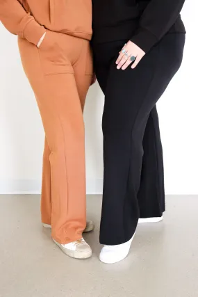 Straight Lounge Pants with Pockets