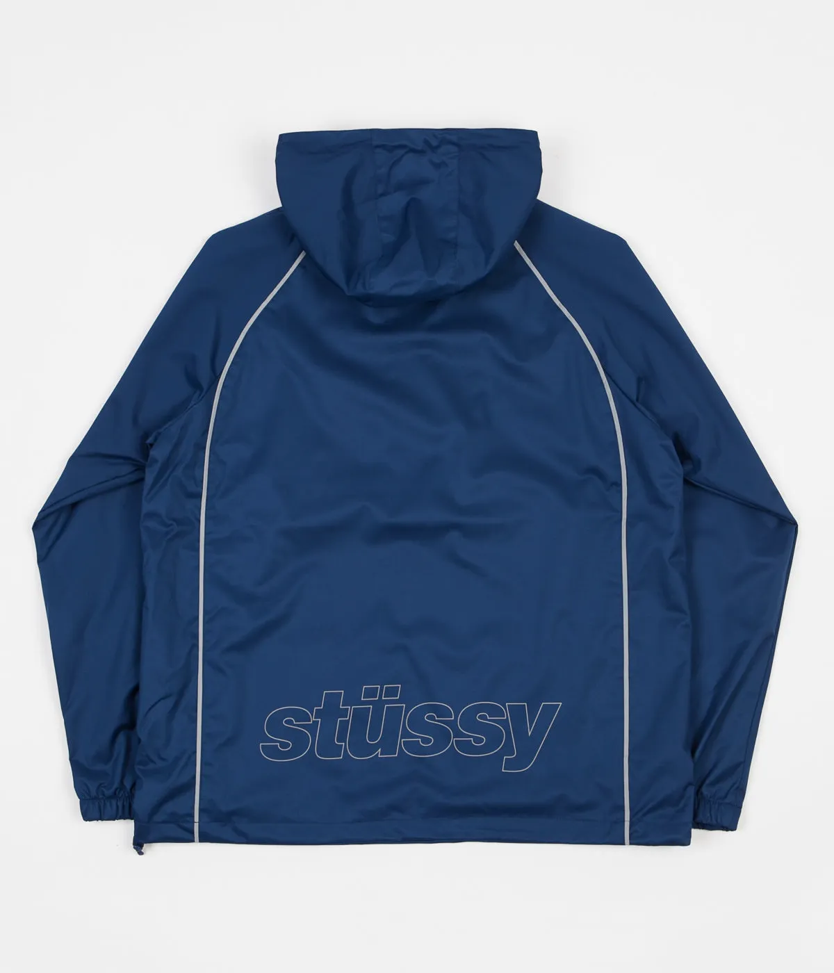 Stussy 3M Piping Pullover Jacket - Navy