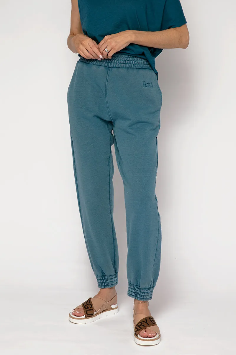 Sydney Sweatpants in Aqua Blue