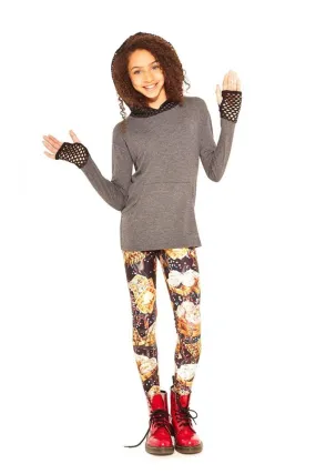 Terez Girls Waffle Delight Leggings